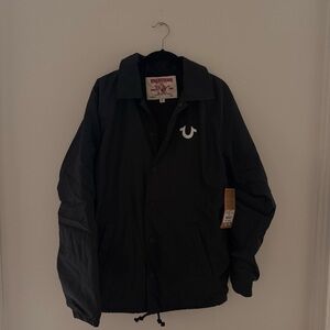 ✨NWT✨ True Religion Black Sports Jacket